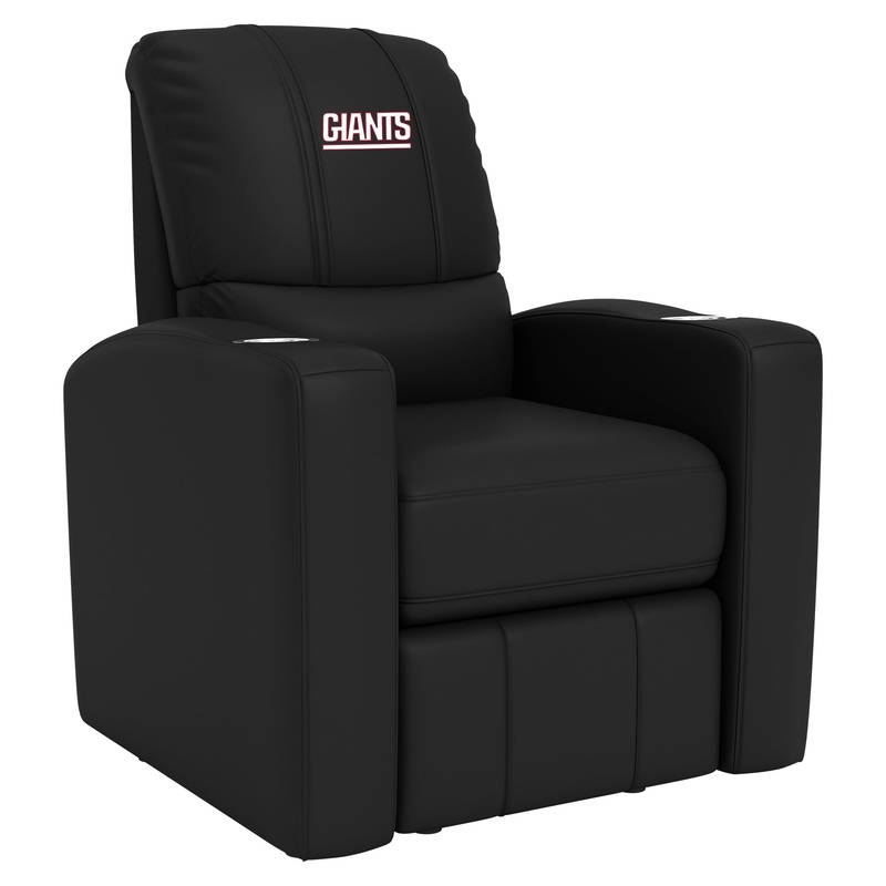 Stealth Recliner with  New York Giants Secondary Logo